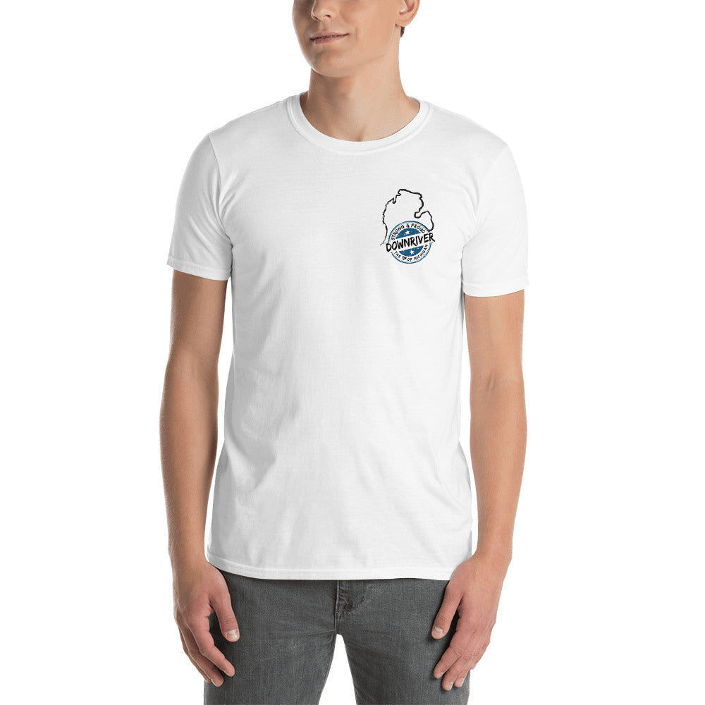 Downriver Strong & Proud (Front & Back Print) Short-Sleeve Unisex T-Shirt