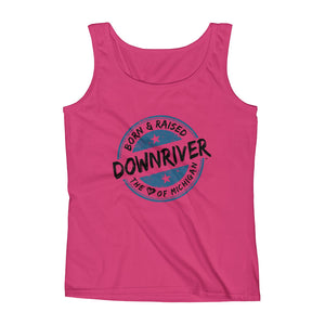 Born & Raised Downriver Ladies' Tank (3 colors)