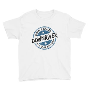 Youth Born & Raised Downriver Short Sleeve T-Shirt (5 colors)