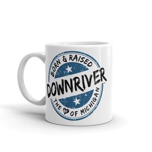 Born & Raised Downriver Mug (2 sizes)