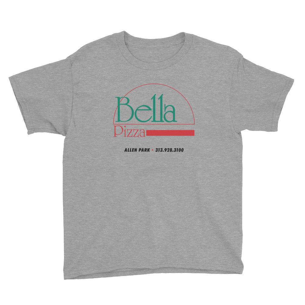 Bella Pizza Youth Short Sleeve T-Shirt (3 colors)