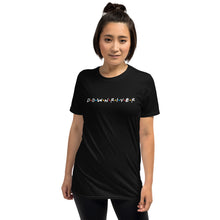 Downriver "Friends" TV Show Style Font Short-Sleeve Unisex T-Shirt (5 Colors)