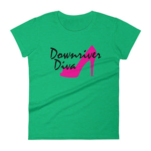 Downriver Diva Women's short sleeve t-shirt (12 colors)