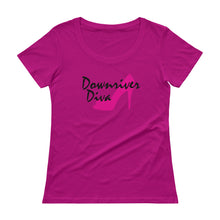 Downriver Diva Ladies' Scoopneck T-Shirt (8 colors)