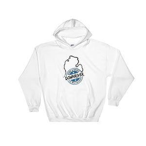 Born & Raised Downriver With Michigan Hoodies (5 colors)