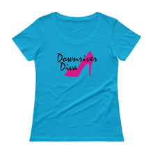 Downriver Diva Ladies' Scoopneck T-Shirt (8 colors)